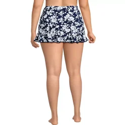 Women's Ruffle Hem Mini Swim Skirt
