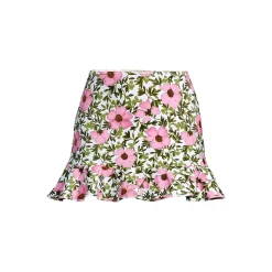 Women's Ruffle Hem Mini Swim Skirt