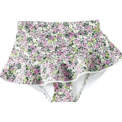Women's Ruffle Hem Mini Swim Skirt