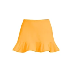 Women's Ruffle Hem Mini Swim Skirt
