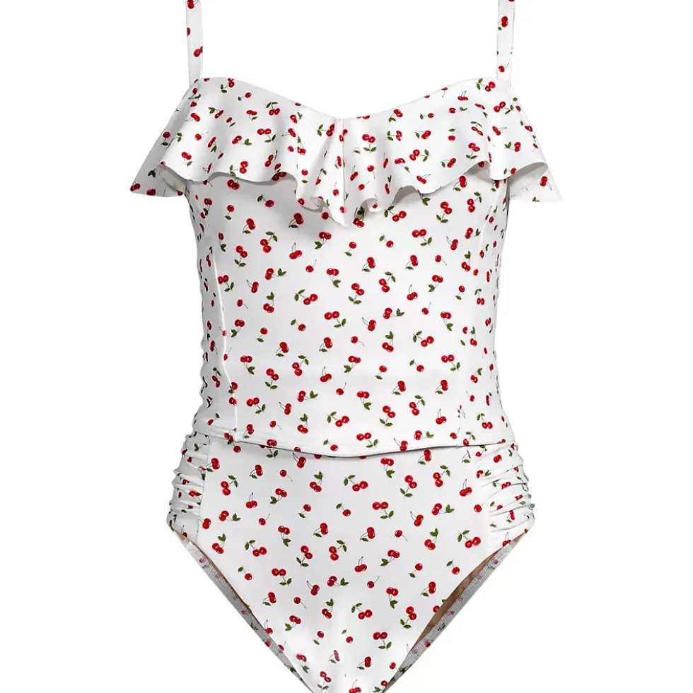 Women's Ruffle Midkini Set