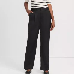 Women's Satin Elastic Back Wide Leg Pants