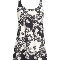 Women's Scoop Neck Mini Swim Dress Swimsuit