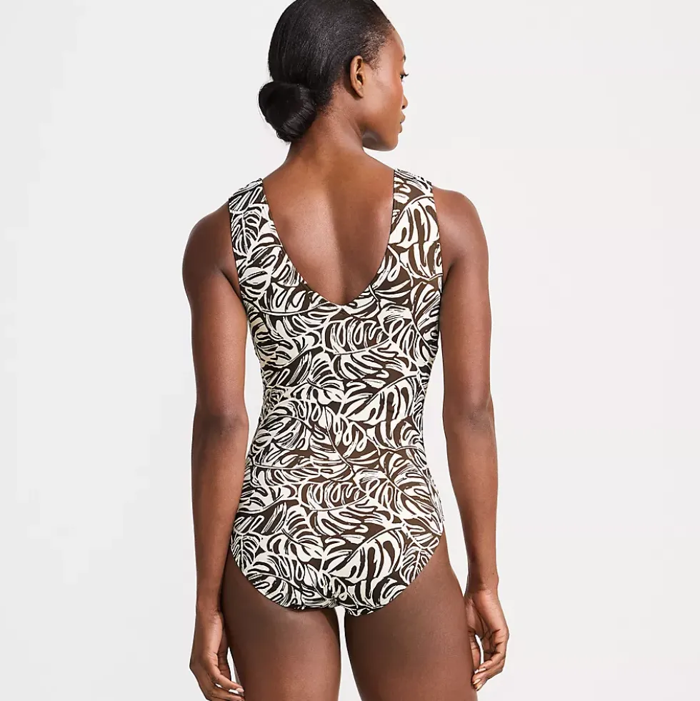 Women's Sculpting Suit Sweetheart V-Wire High Leg One Piece Swimsuit