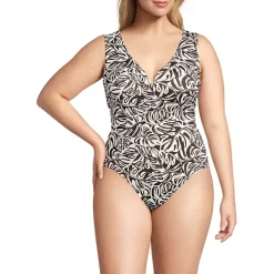 Women's Sculpting Suit Sweetheart V-Wire High Leg One Piece Swimsuit