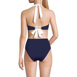 Women's Seamed Halter Bikini Top