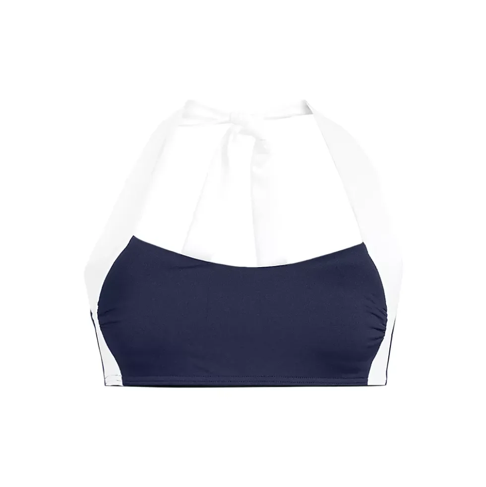 Women's Seamed Halter Bikini Top