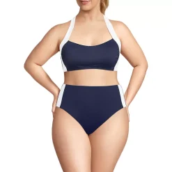 Women's Seamed Halter Bikini Top
