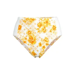 Women's Seamed High Waisted Bikini Bottoms