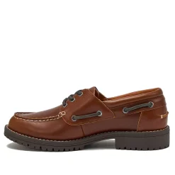 Women's Seaport Leather Lace Up Boat Shoes