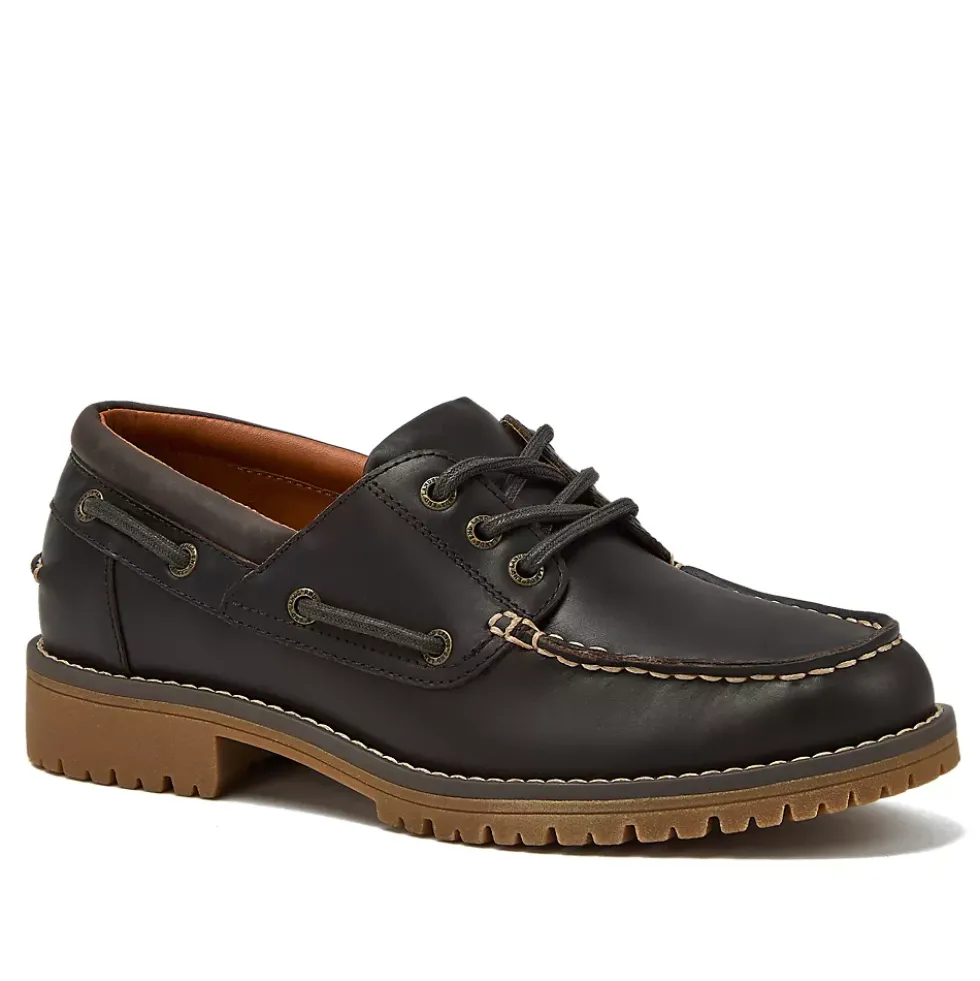 Women's Seaport Leather Lace Up Boat Shoes