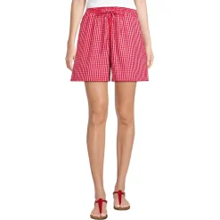 Women's Seersucker High Rise Pull On 7