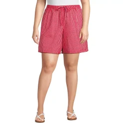 Women's Seersucker High Rise Pull On 7
