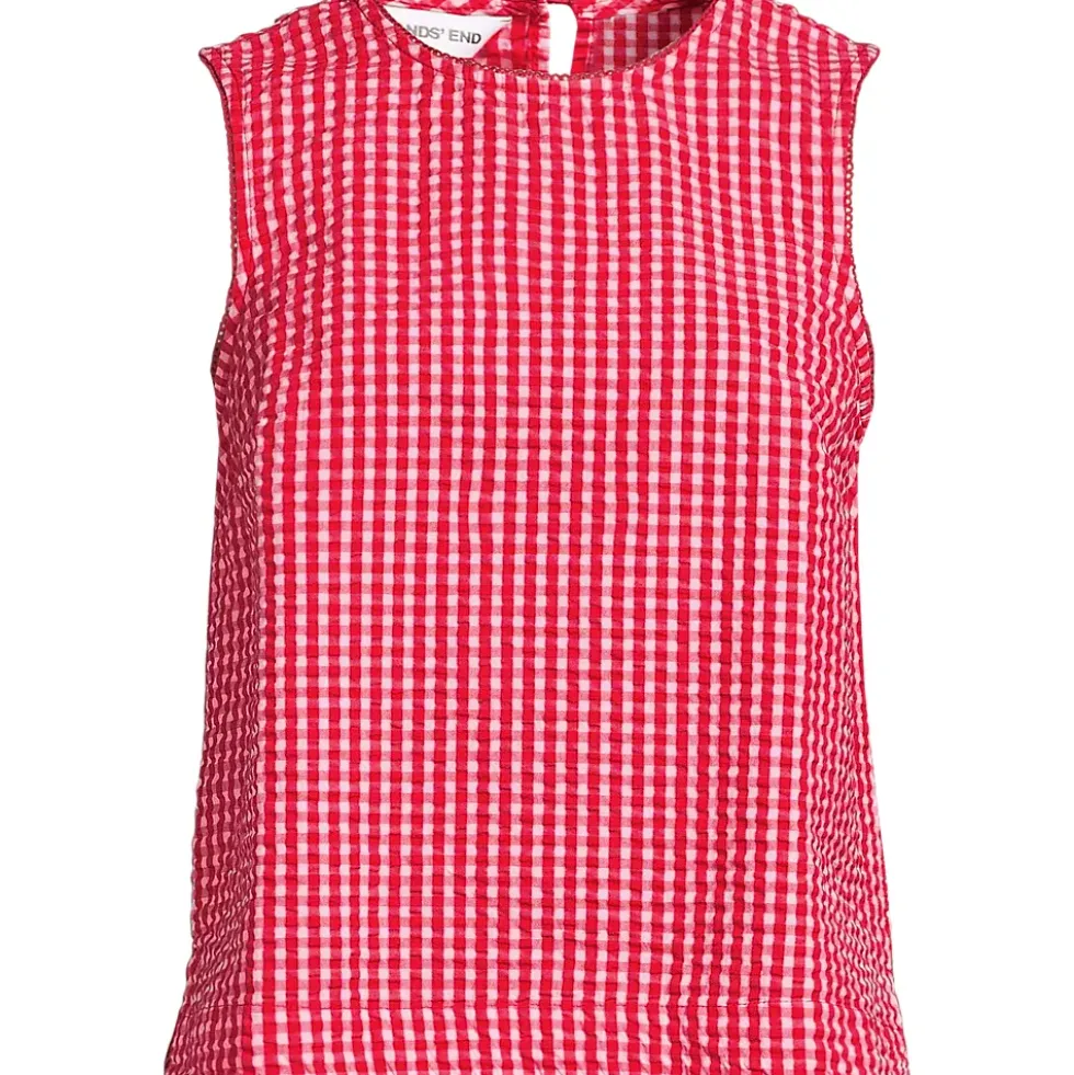 Women's Seersucker Matchback Shell