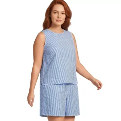 Women's Seersucker Matchback Shell