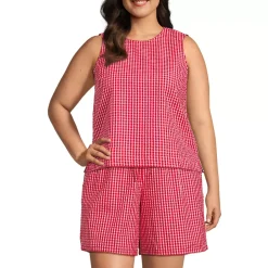Women's Seersucker Matchback Shell
