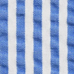 Women's Seersucker Peter Pan Collar Shirt