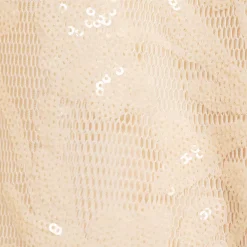 Women's Sequin Lace Mid Rise Midi Skirt