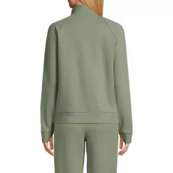Women's Serious Sweats Full Zip Mock Neck Sweatshirt