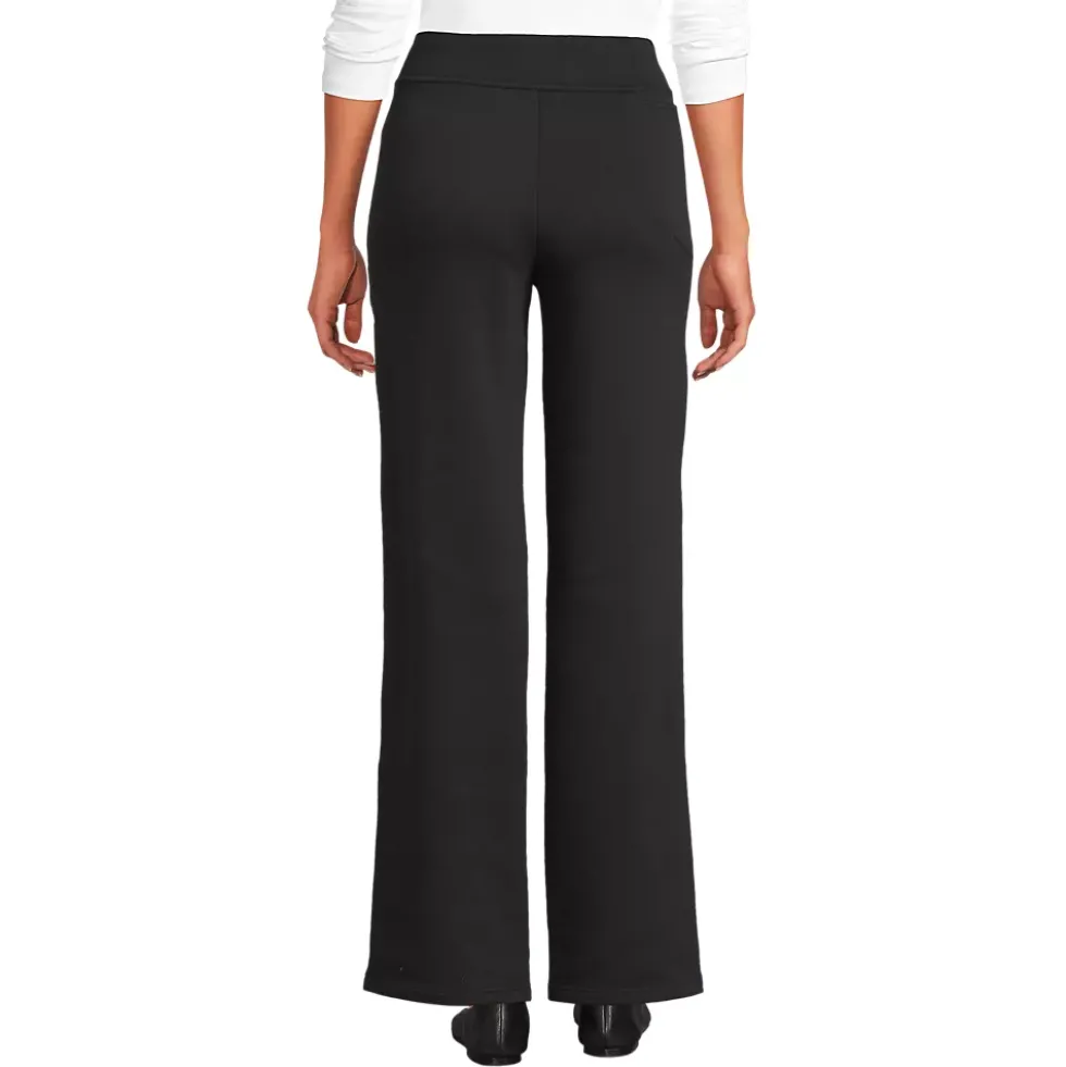 Women's Serious Sweats High Rise Fleece Lined Straight Leg Pants