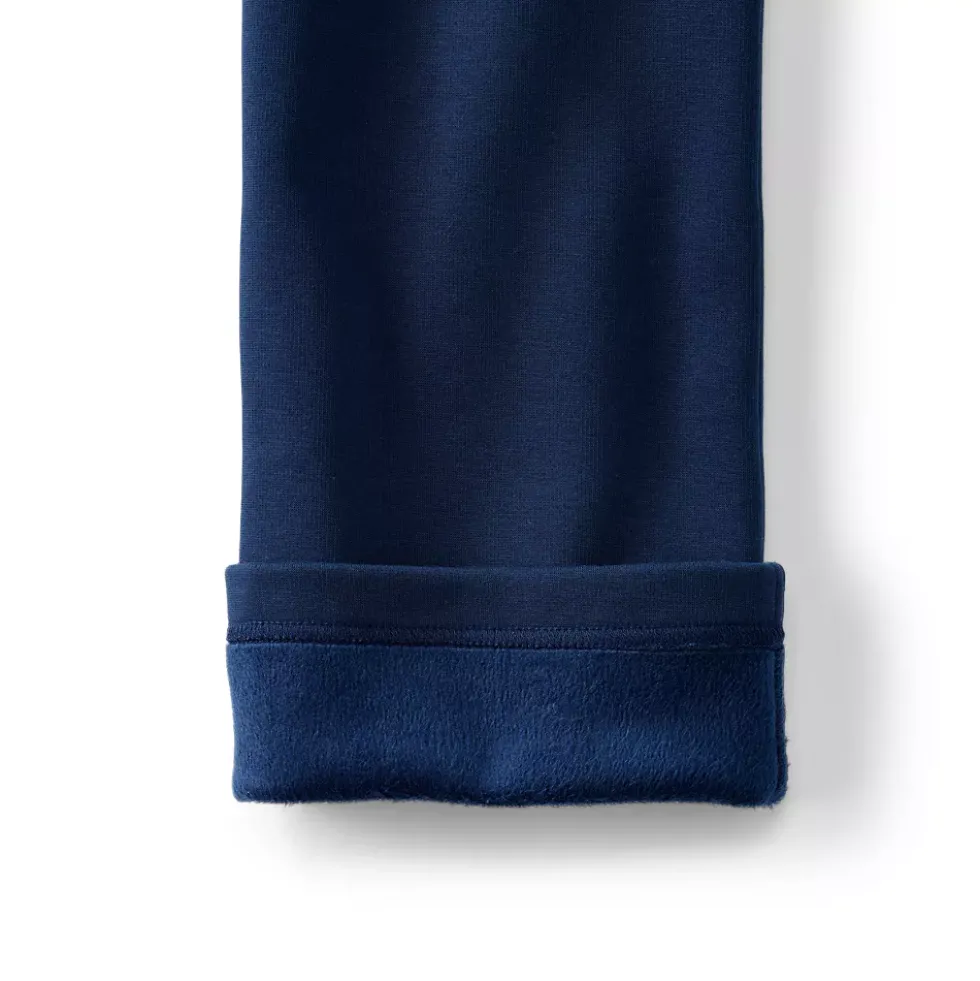 Women's Serious Sweats High Rise Fleece Lined Straight Leg Pants