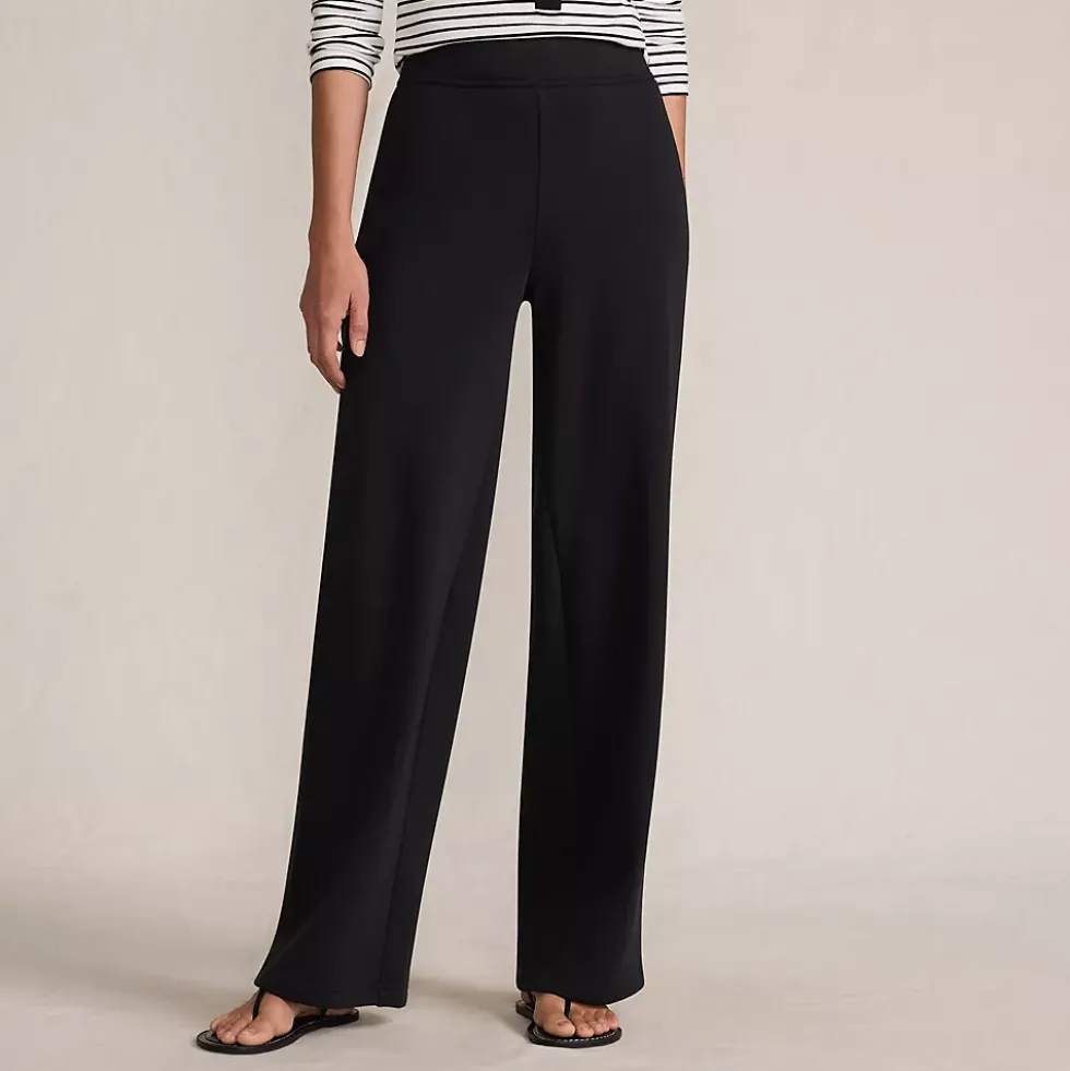 Women's Serious Sweats High Rise Fleece Lined Straight Leg Pants