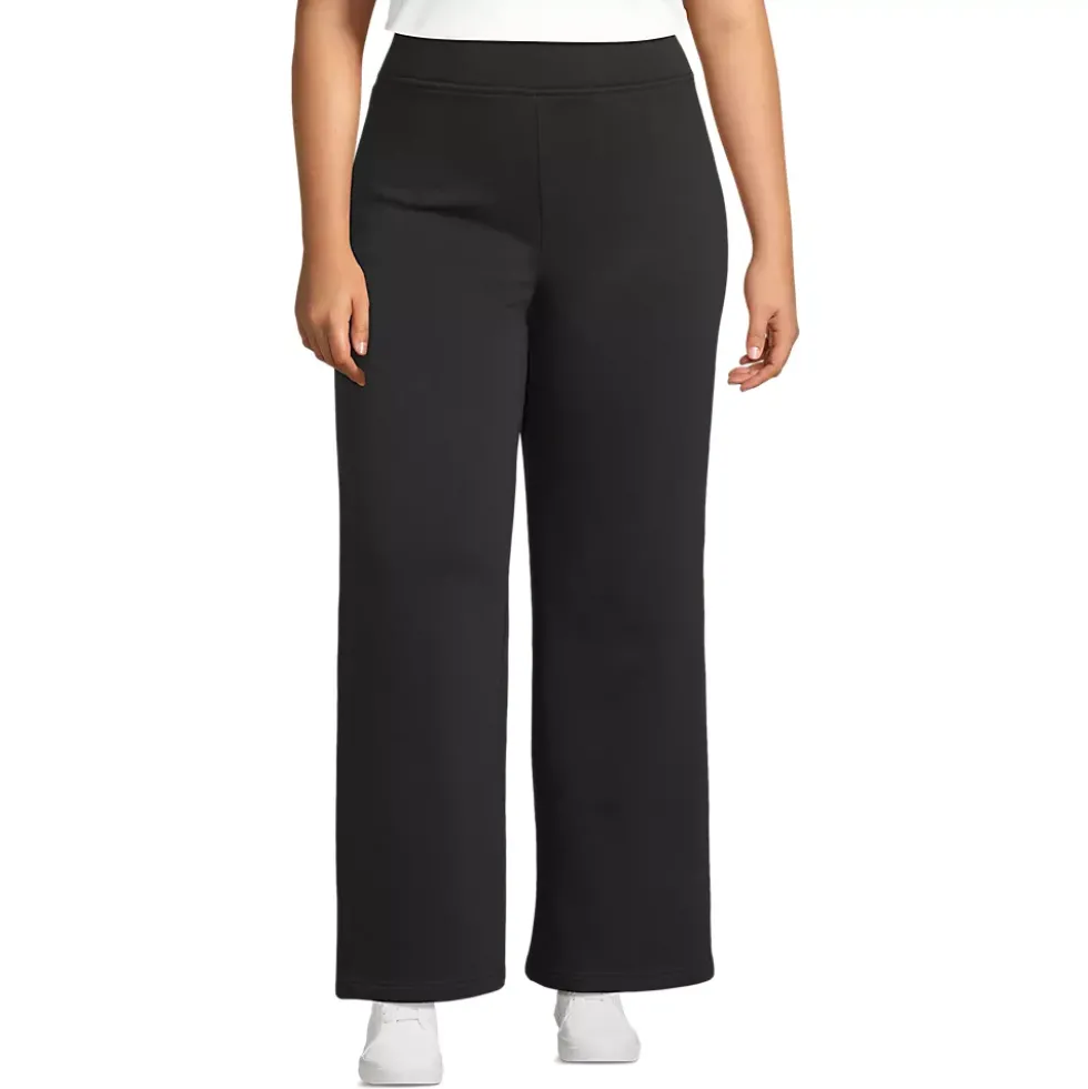 Women's Serious Sweats High Rise Fleece Lined Straight Leg Pants