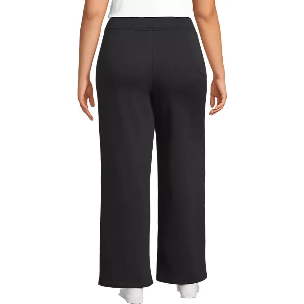 Women's Serious Sweats High Rise Fleece Lined Straight Leg Pants
