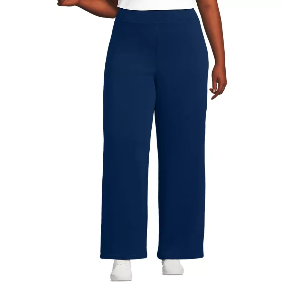 Women's Serious Sweats High Rise Fleece Lined Straight Leg Pants