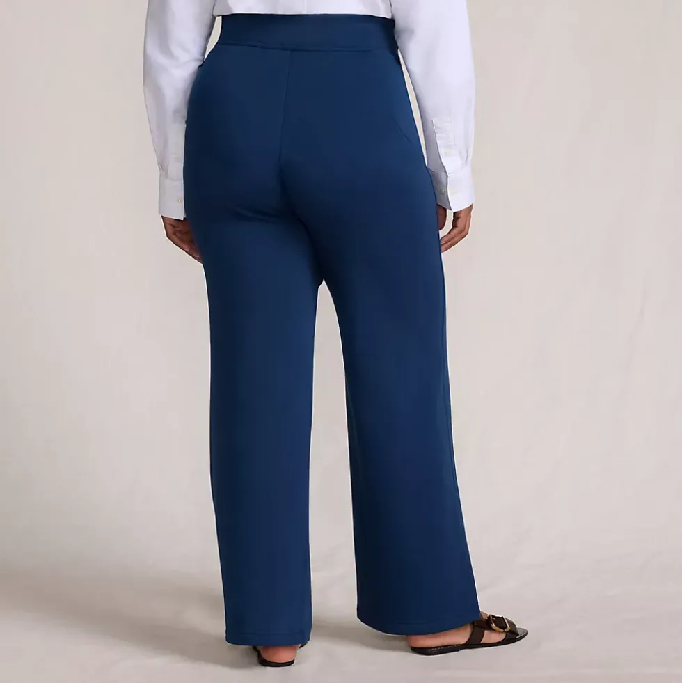 Women's Serious Sweats High Rise Fleece Lined Straight Leg Pants