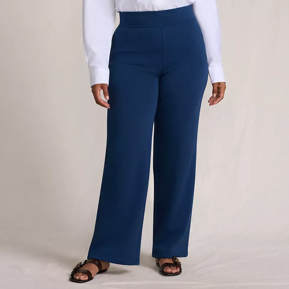 Women's Serious Sweats High Rise Fleece Lined Straight Leg Pants