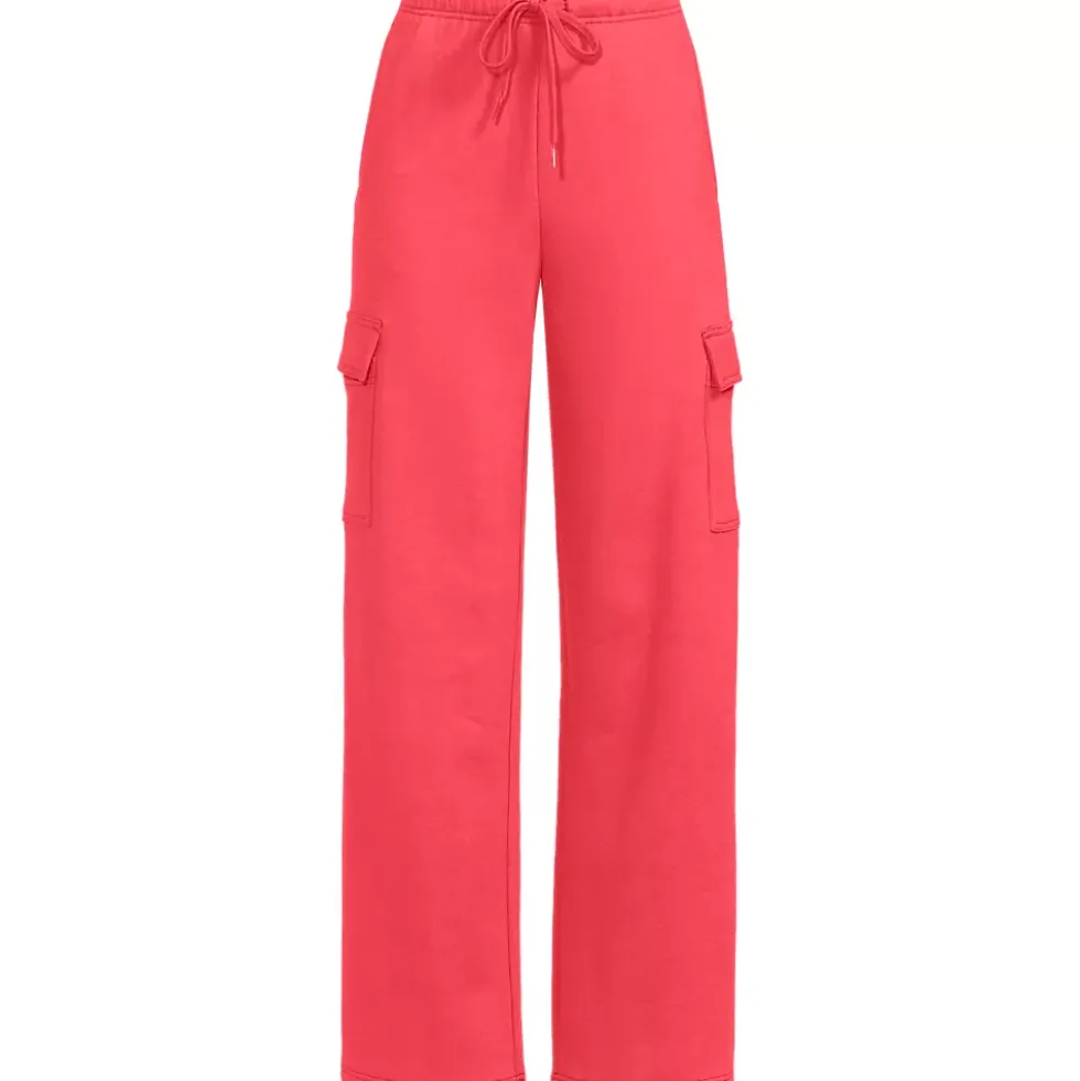 Women's Serious Sweats High Rise Wide Leg Cargo Pant - Set Bottom