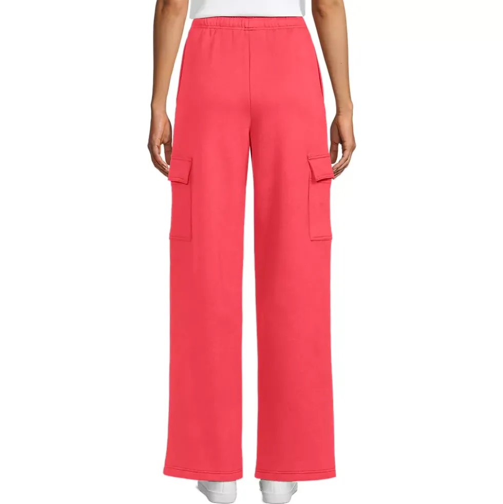 Women's Serious Sweats High Rise Wide Leg Cargo Pant - Set Bottom