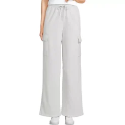 Women's Serious Sweats High Rise Wide Leg Cargo Pant - Set Bottom