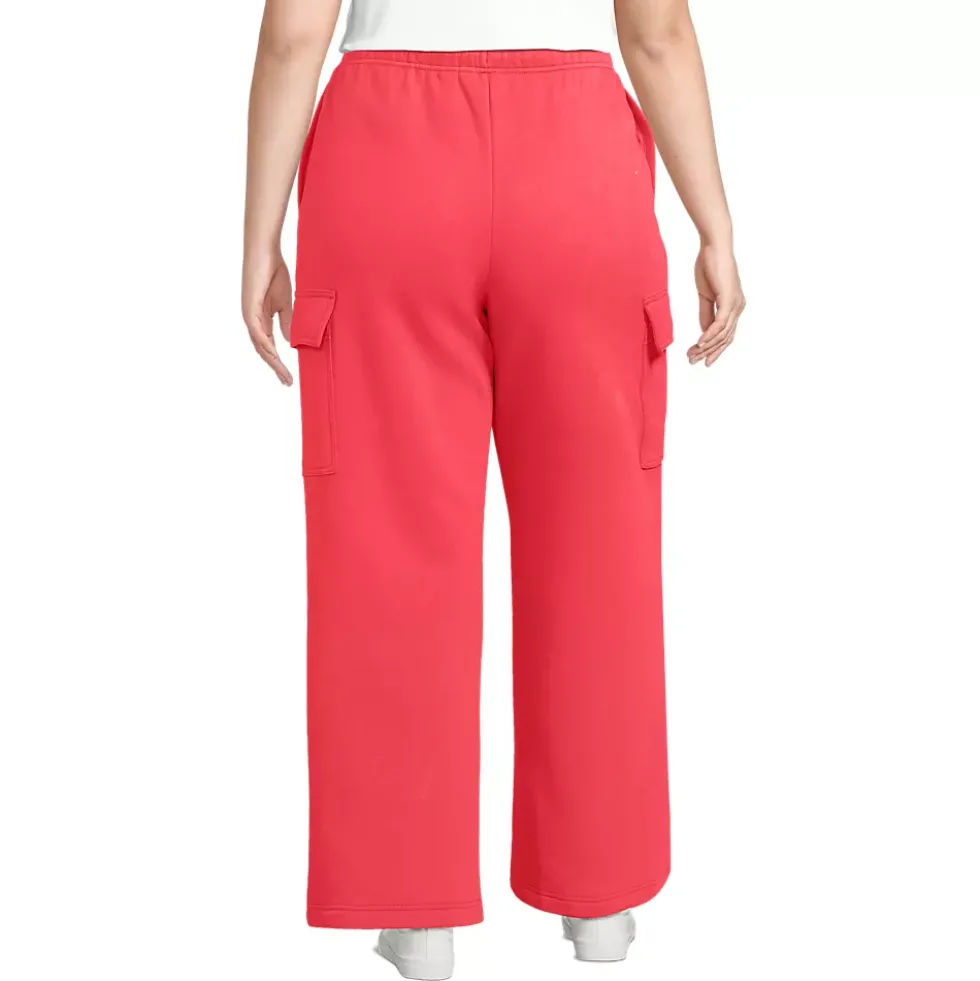 Women's Serious Sweats High Rise Wide Leg Cargo Pant - Set Bottom