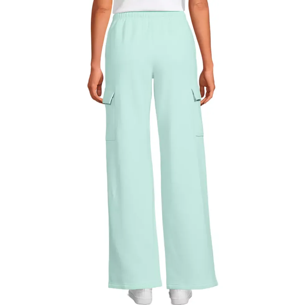 Women's Serious Sweats High Rise Wide Leg Cargo Pant - Set Bottom