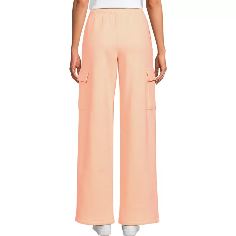 Women's Serious Sweats High Rise Wide Leg Cargo Pant - Set Bottom