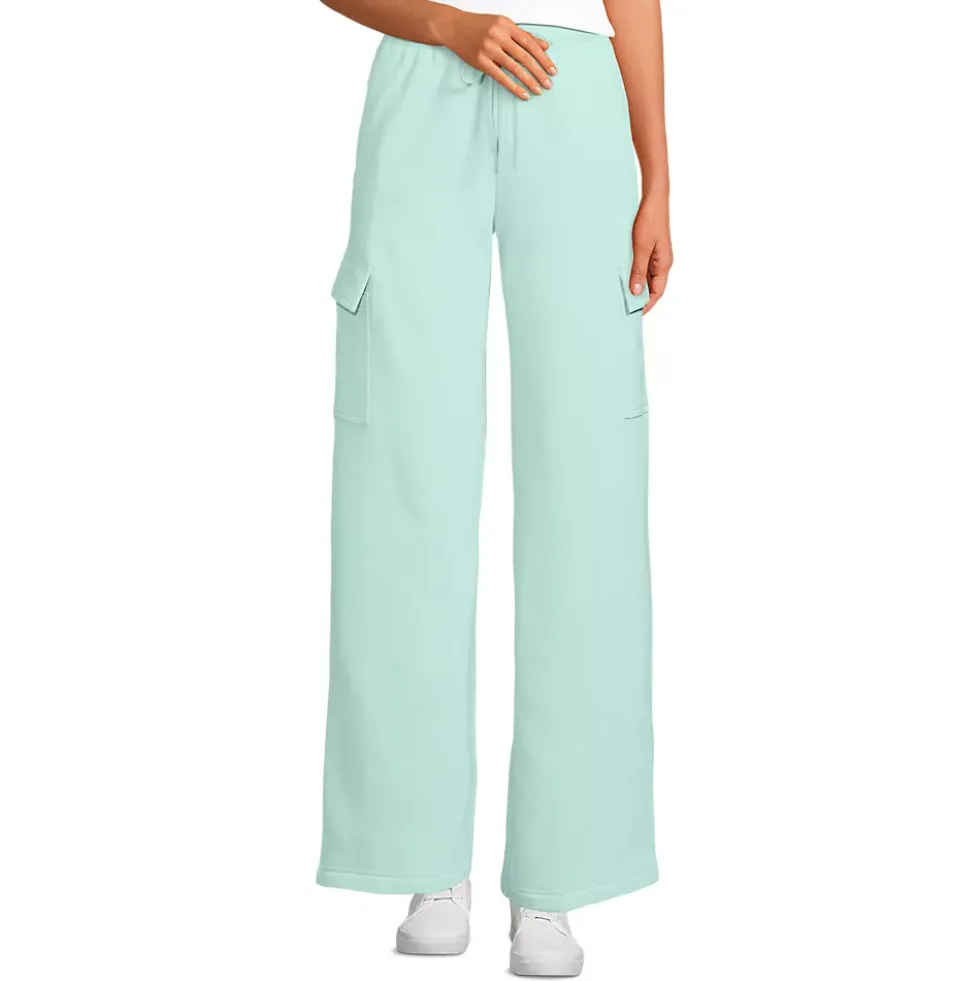 Women's Serious Sweats High Rise Wide Leg Cargo Pant - Set Bottom