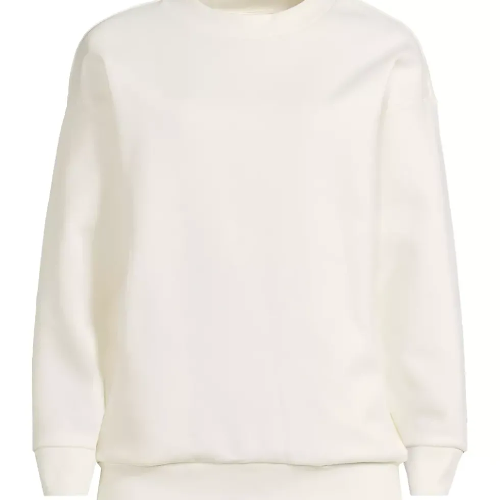 Women's Serious Sweats Oversized Long Sleeve Crew Neck Sweatshirt - Set Top