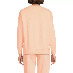 Women's Serious Sweats Oversized Long Sleeve Crew Neck Sweatshirt - Set Top