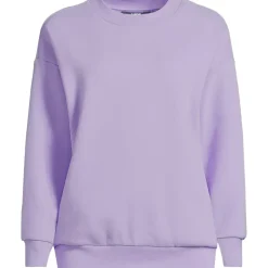 Women's Serious Sweats Oversized Long Sleeve Crew Neck Sweatshirt - Set Top