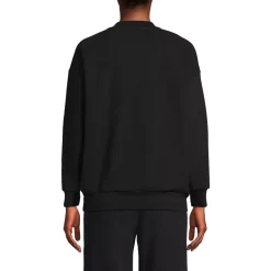 Women's Serious Sweats Oversized Long Sleeve Crew Neck Sweatshirt - Set Top