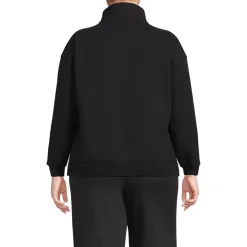 Women's Serious Sweats Relaxed Quarter Zip Pullover Sweatshirt