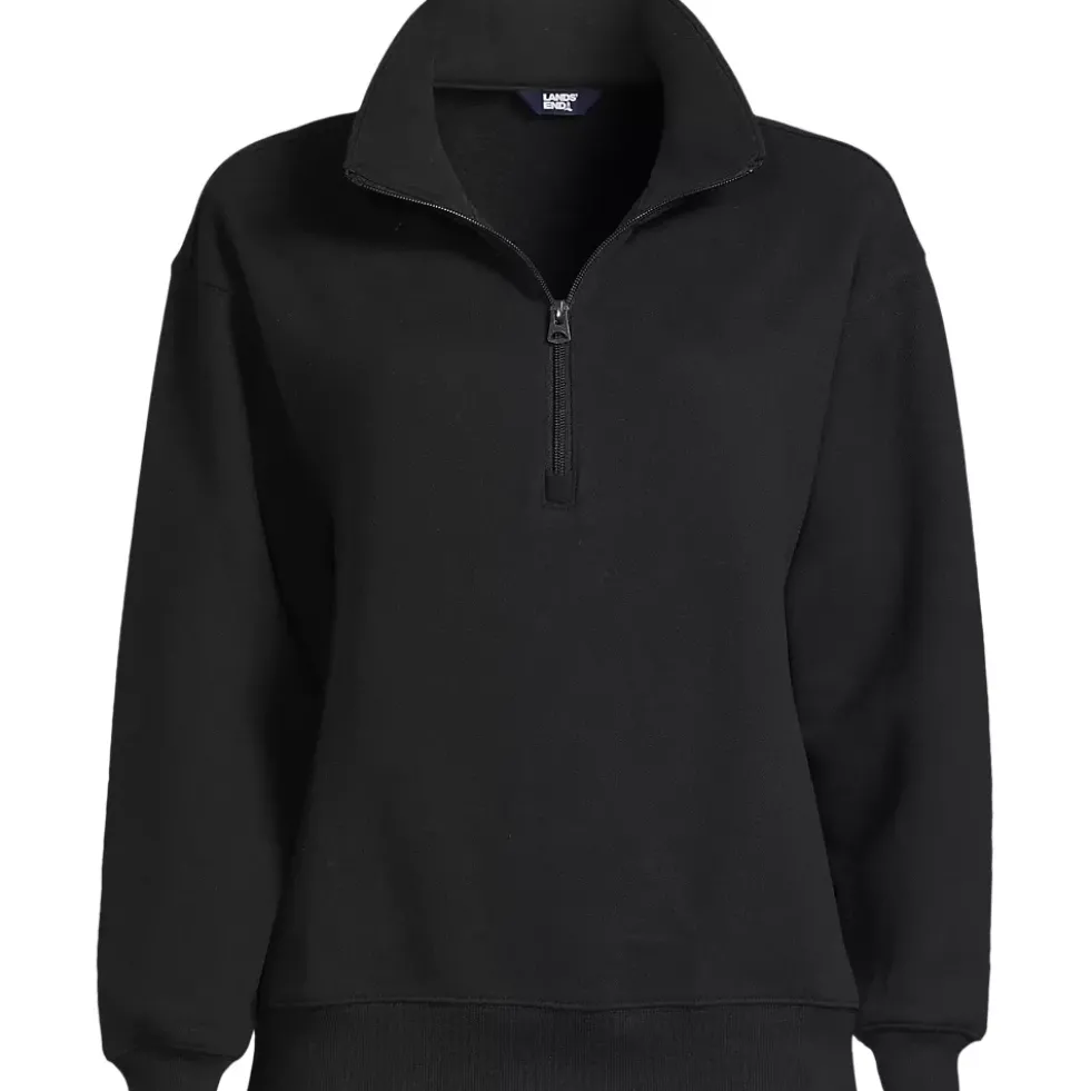 Women's Serious Sweats Relaxed Quarter Zip Pullover Sweatshirt