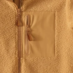 Women's Sherpa Fleece Quilted Mixed Media Parka