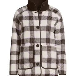 Women's Sherpa Fleece Reversible Mixed Media Long Jacket