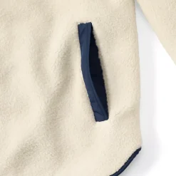 Women's Sherpa Fleece Reversible Mixed Media Long Jacket