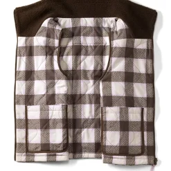 Women's Sherpa Fleece Reversible Mixed Media Vest