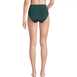 Women's Shine High Waisted Bikini Bottoms