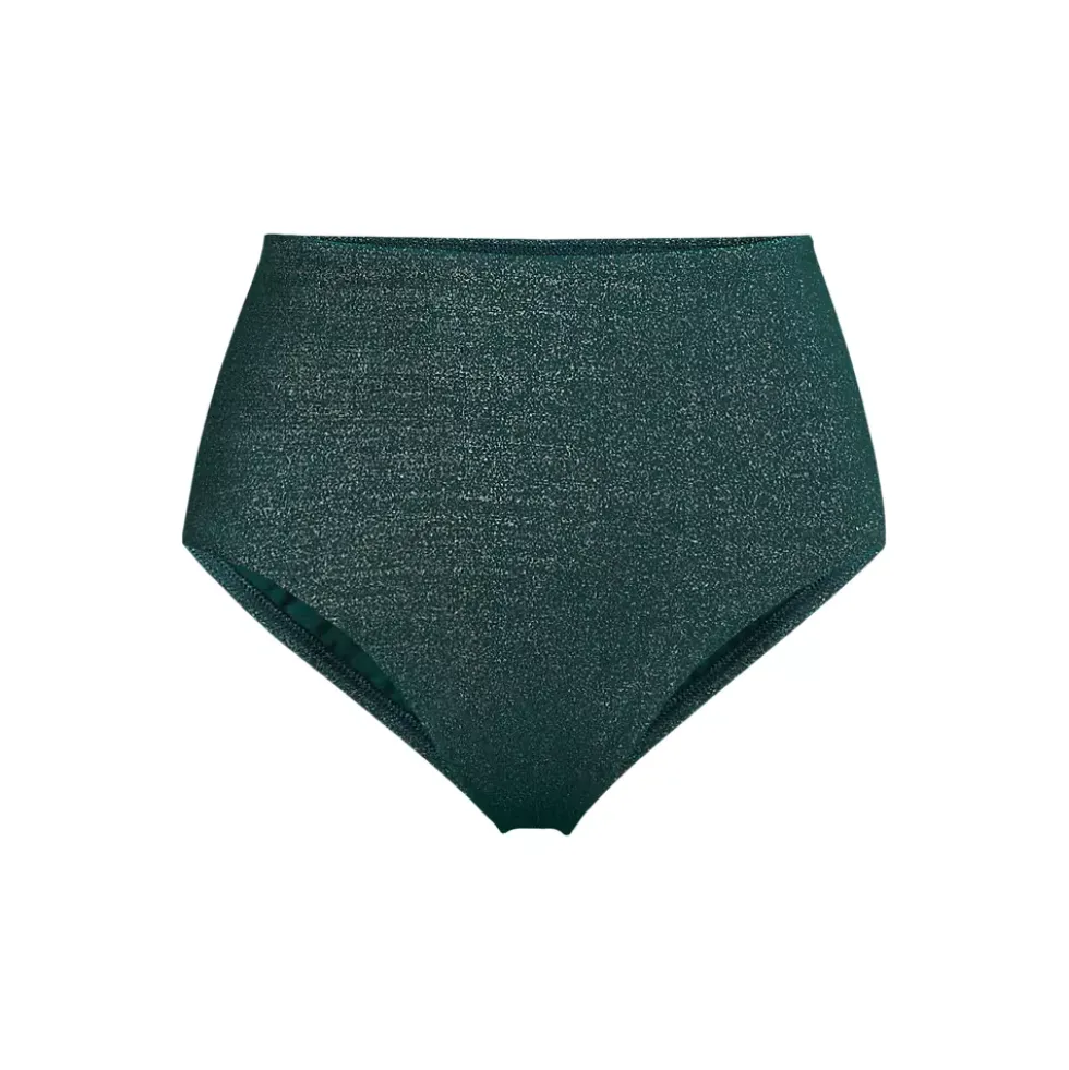 Women's Shine High Waisted Bikini Bottoms